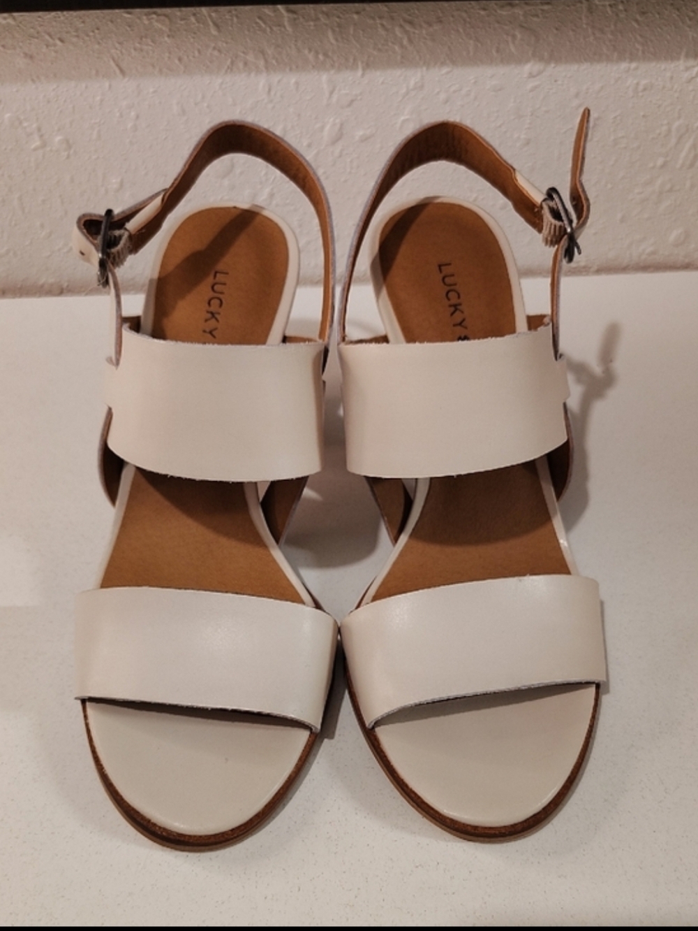 Lucky Brand Slingback Heels Size 6M - Picture 2 of 8